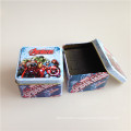 Carton Watch Holding Tin Can Square Tin Container